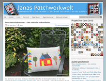 Tablet Screenshot of patchworkblog.de